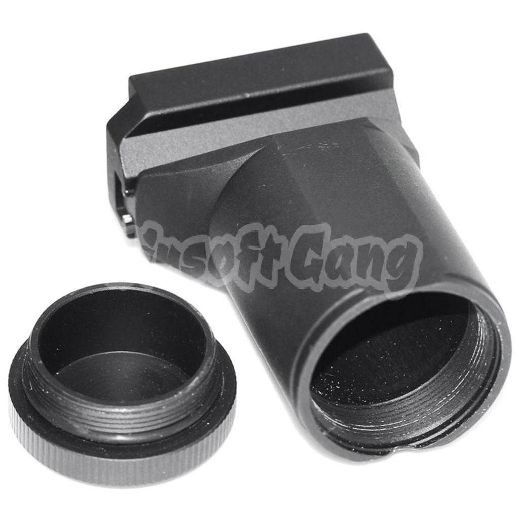 5KU CNC Aluminum PK-4 Style Front Grip For AK-Series Airsoft Black