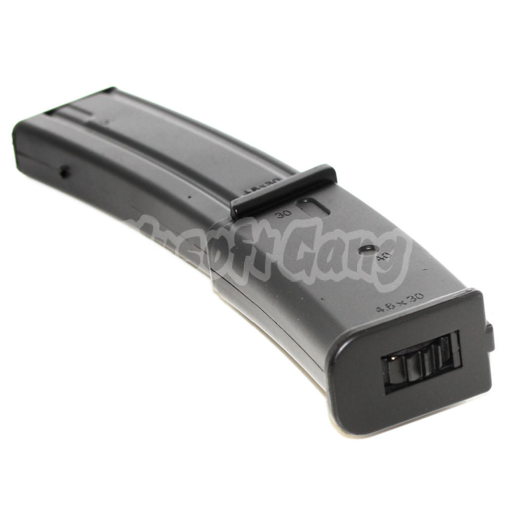 WELL 190rd Mag Long Type Hi-Cap Magazine For WELL Galaxy Tokyo Marui R4 MP7 MP7A1 AEG Airsoft Black