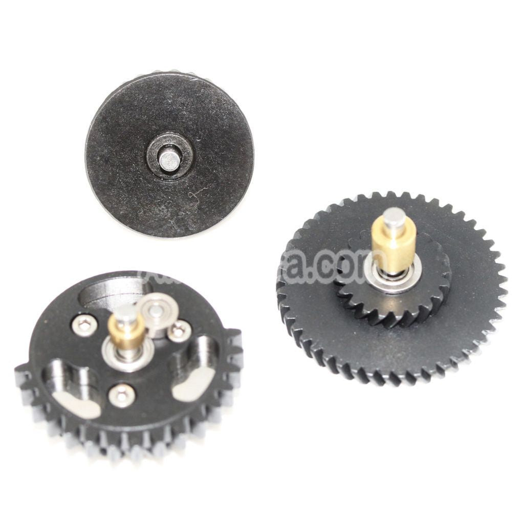 Airsoft CNC Steel 100:200 3mm Ball Bearing Helical Type High Torque Gear Set For V2 V3 Gearbox AEG
