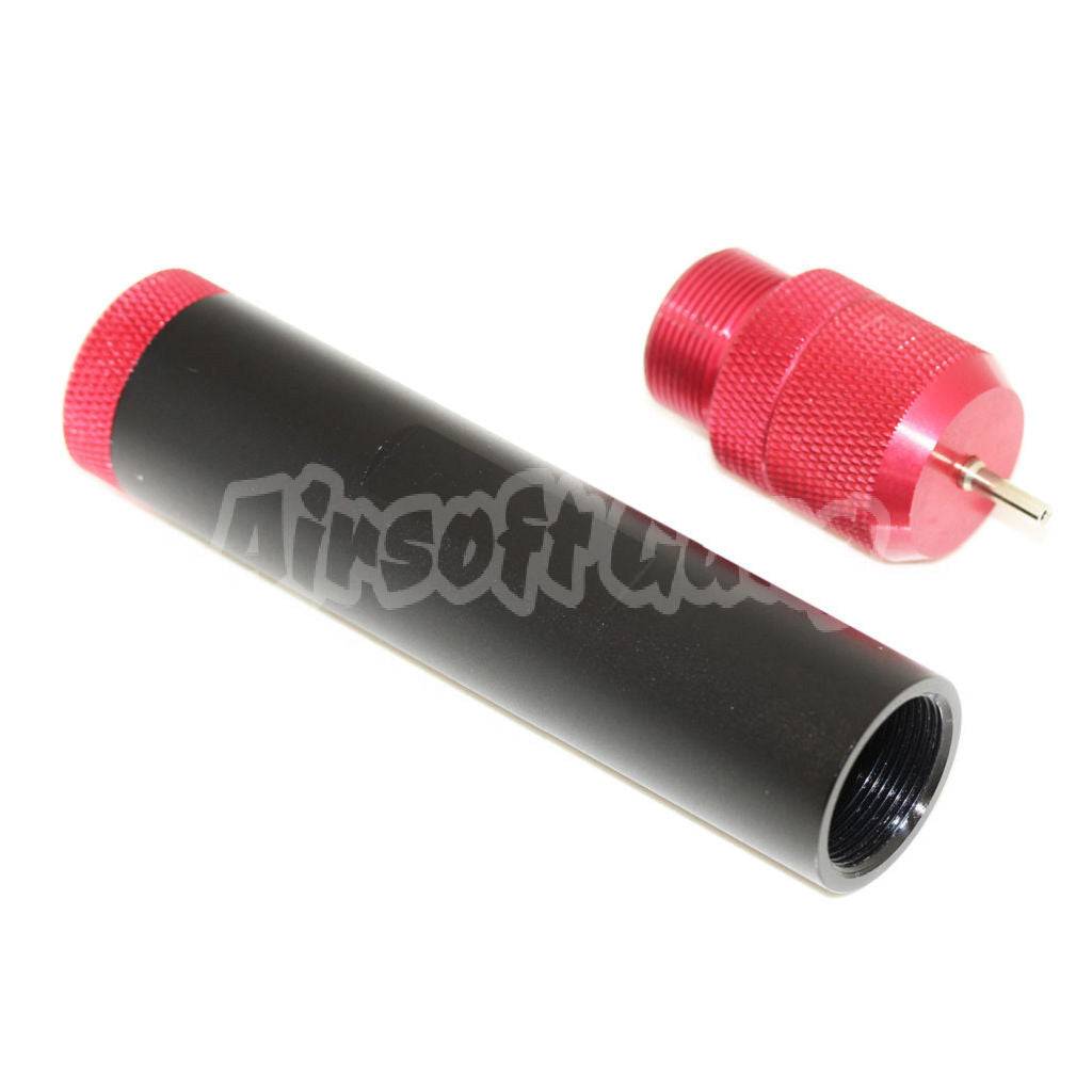 Army Force 12g Co2 Charger Portable Adaptor Black/Red