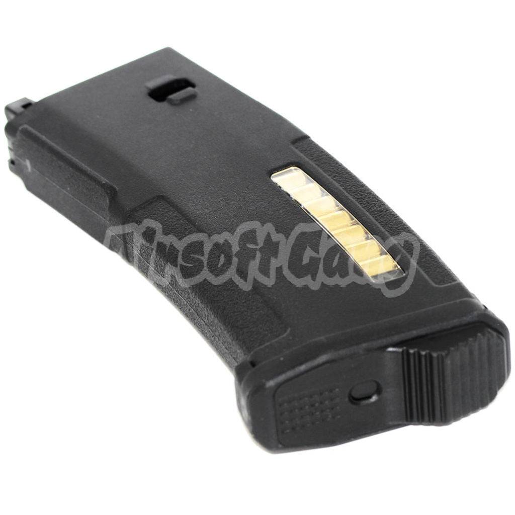 PTS 120rd EPM Enhanced Polymer Mid-Cap Magazine For Systema PTW M4 M16 Series Airsoft Black