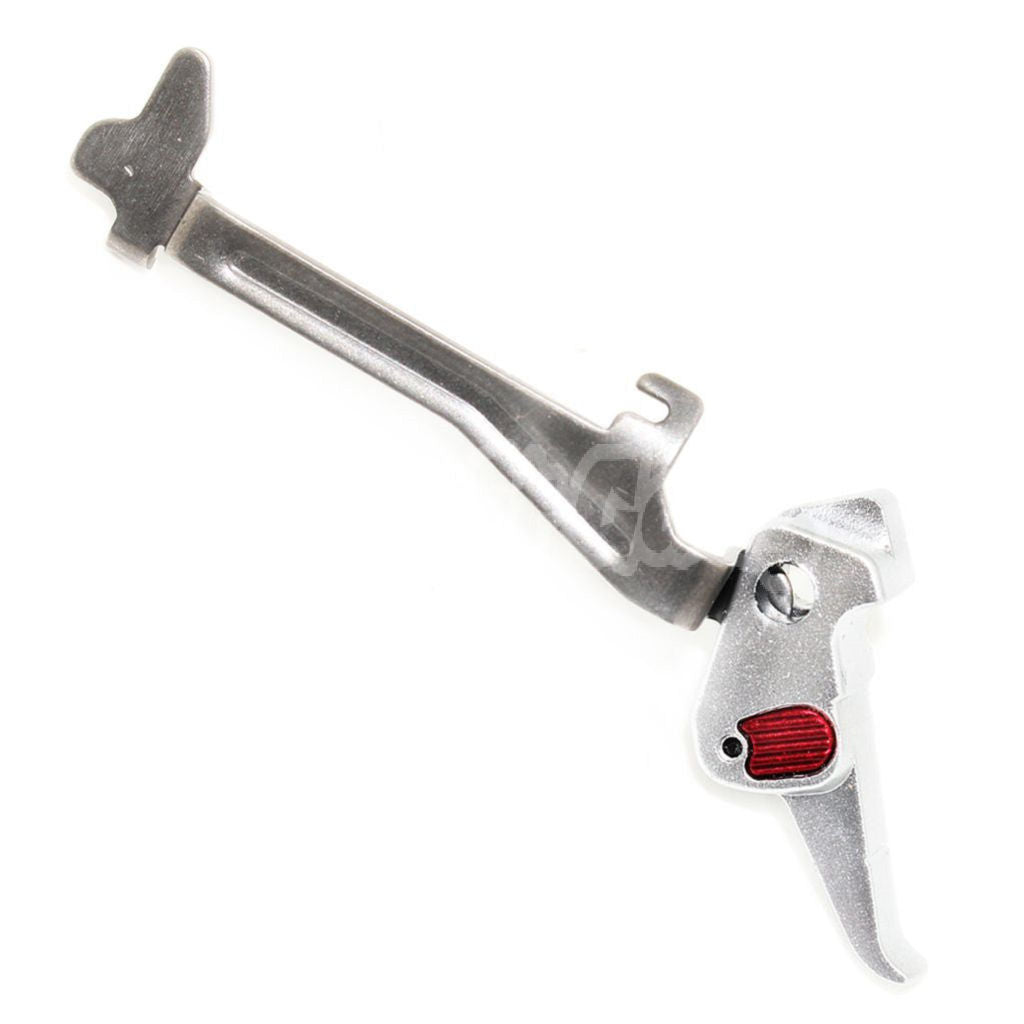 APS ZERO Trigger with Lever Safety Button For APS ACP Pistol Silver