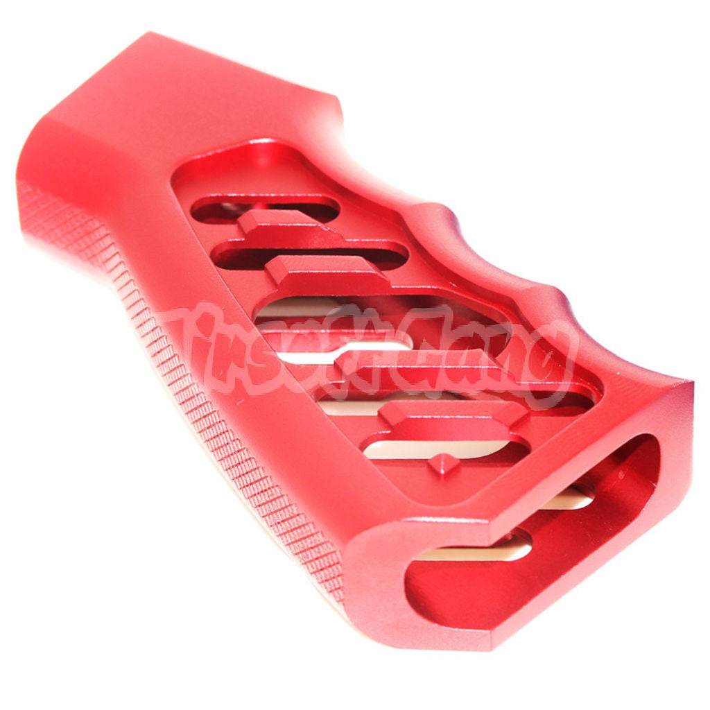5KU CNC LWP Pistol Grip For M4 M16 GBB Airsoft Anodized Anodized Red
