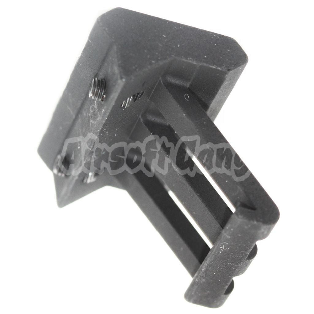 APS PER Phantom 3-Slots Offset 45 Degree 20mm Picatinny Rail Mount Black