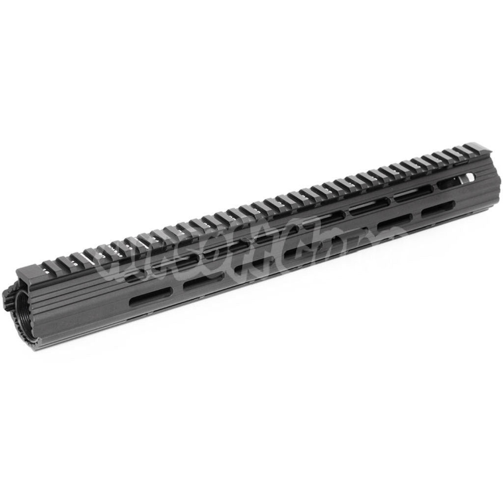 APS CNC 15" Inches Boar 2.0 M-LOK Rail System Handguard For APS CYMA G&P JG Tokyo Marui M4 M16 Series AEG Airsoft Black