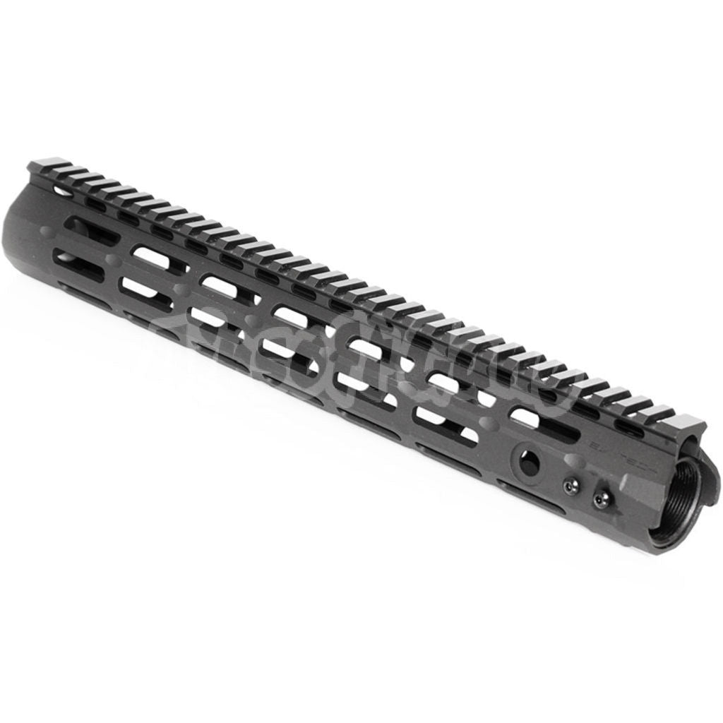 APS CNC 13.5" Inches Evolution Tech 4.0 M-LOK Rail System Handguard For APS CYMA G&P JG Tokyo Marui M4 M16 Series AEG Airsoft Black