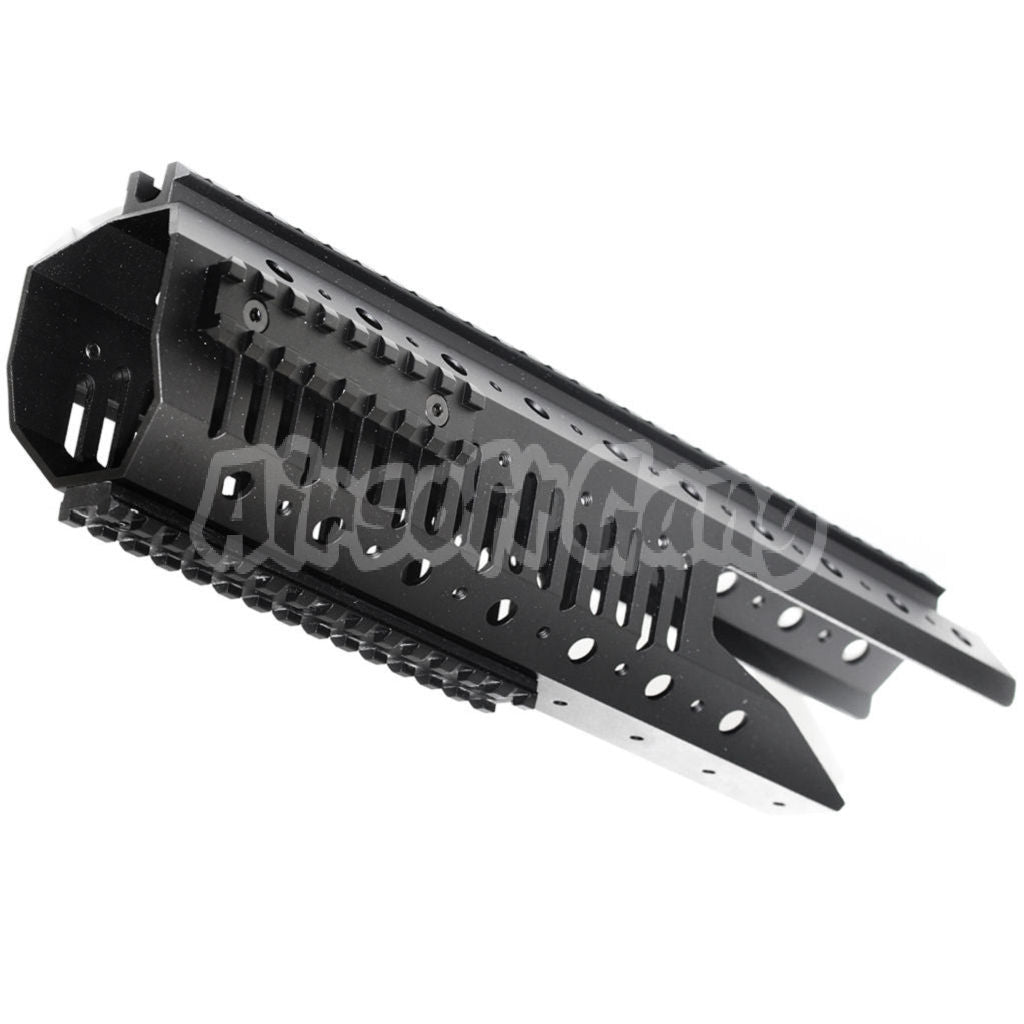 CYMA CNC Aluminum 326mm Rail System Handguard For CYMA Tokyo Marui M14 Series AEG Airsoft Black