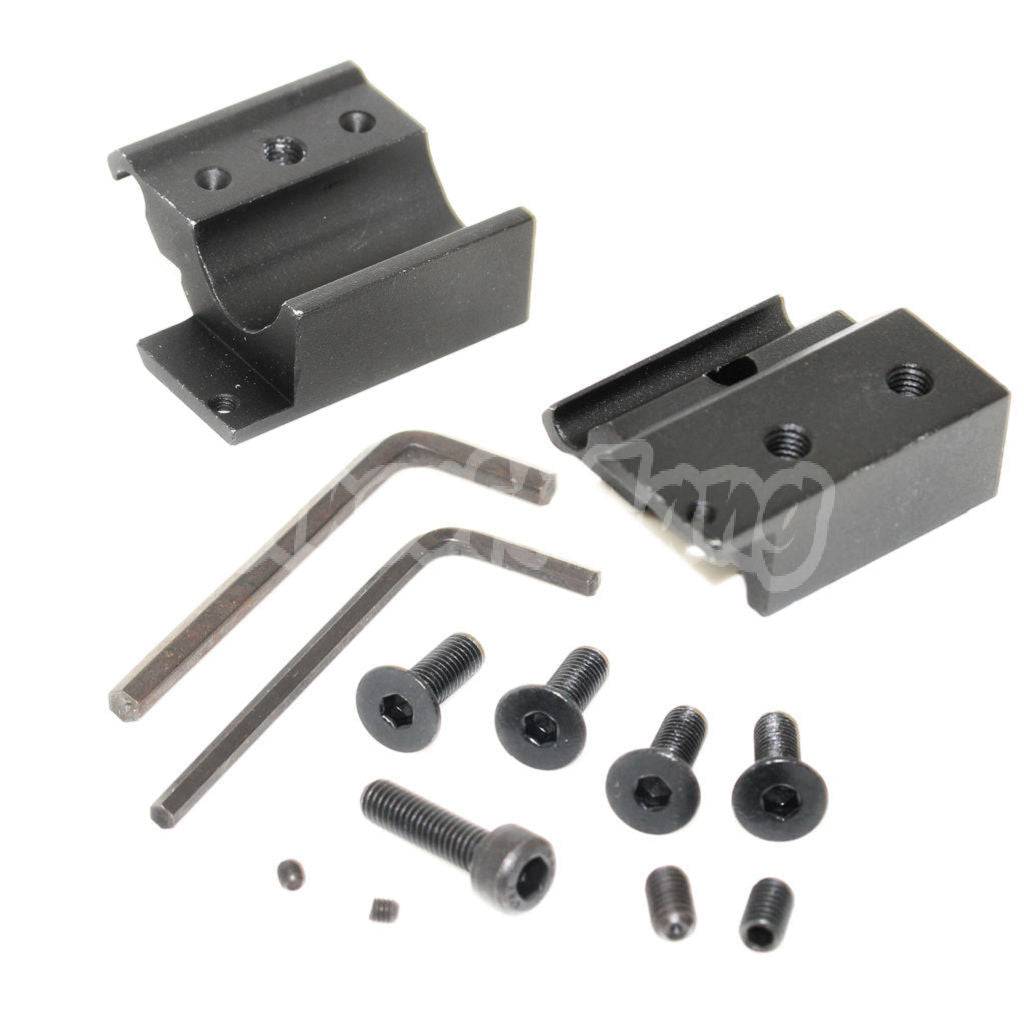 CYMA CNC Aluminum 135mm Rail System Handguard For AK74U Series Tokyo Marui / D-Boys / CYMA / APS / VFC / Matrix AEG Airsoft Black