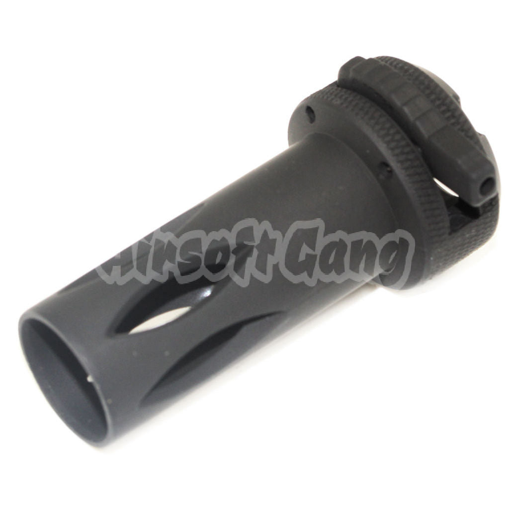 CYMA Metal QD Flash Hider For CM041 CM049 MP5 Series AEG Airsoft Black