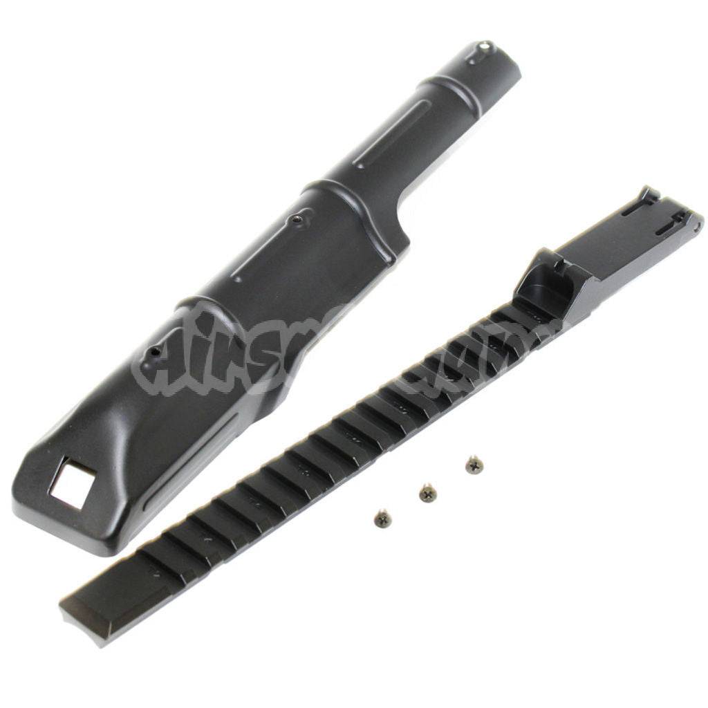CYMA AK47 Upper Cover with 20mm Tactical Rail Rear Sight For CYMA Tokyo Marui AK47 Series AEG Airsoft Black
