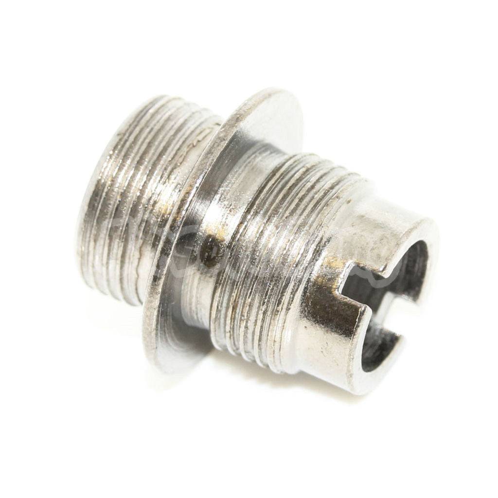 Airsoft Barrel Silencer Adaptor For Tokyo Marui MP5K +14mm CW To -14mm CCW Silver