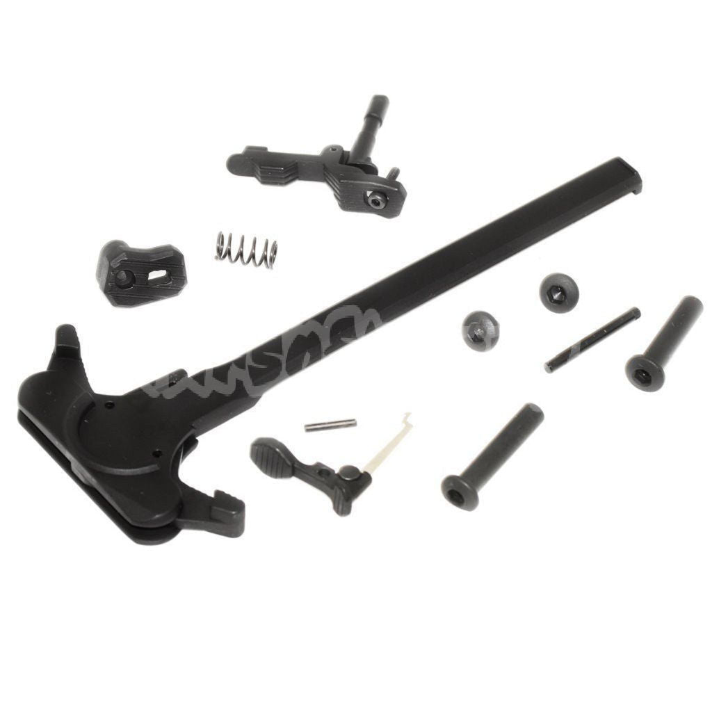 APS CNC Milled PEW Inscription Upper Lower Body Receiver For V2 Gearbox Version 2 M4 M16 Series AEG Airsoft Black