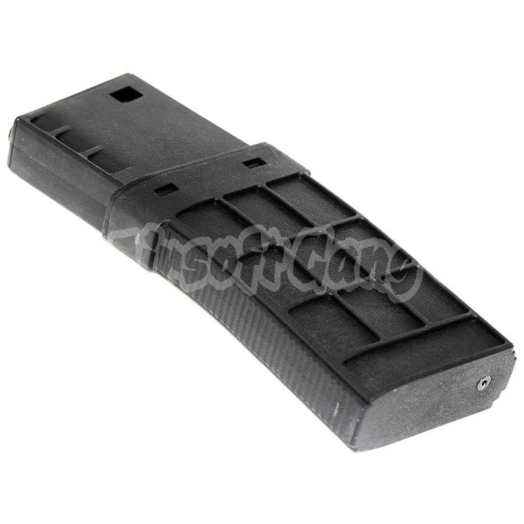 CYMA 220rd Waffle Mag Mid-Cap Magazine For M4 M16 Series APS / D-Boys / E&C / CYMA / G&P / Tokyo Marui / ICS / Classic Army / Jing Gong JG AEG Airsoft Black
