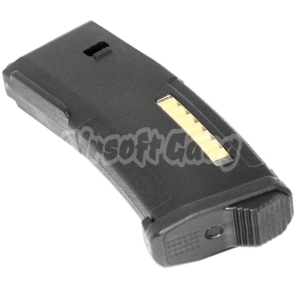 PTS 30/120rd Mag EPM Enhanced Polymer Mid-Cap Magazine For Tokyo Marui Recoil Shock Next Generation M4 SCAR 416D AEG Airsoft Black