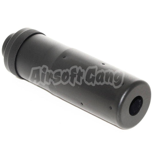 4.5" Inches MK23 Style Suppressor Silencer Barrel Extension Tube -14mm CCW / +32mm CW Black