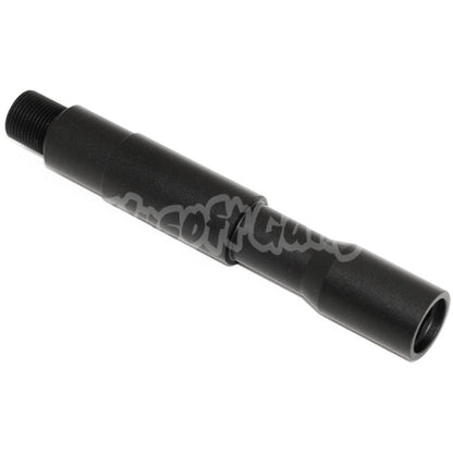 4.25"/4.75" Inches CQB Outer Barrel Extension Tube For -14mm CCW Threading AEG GBB Airsoft Black