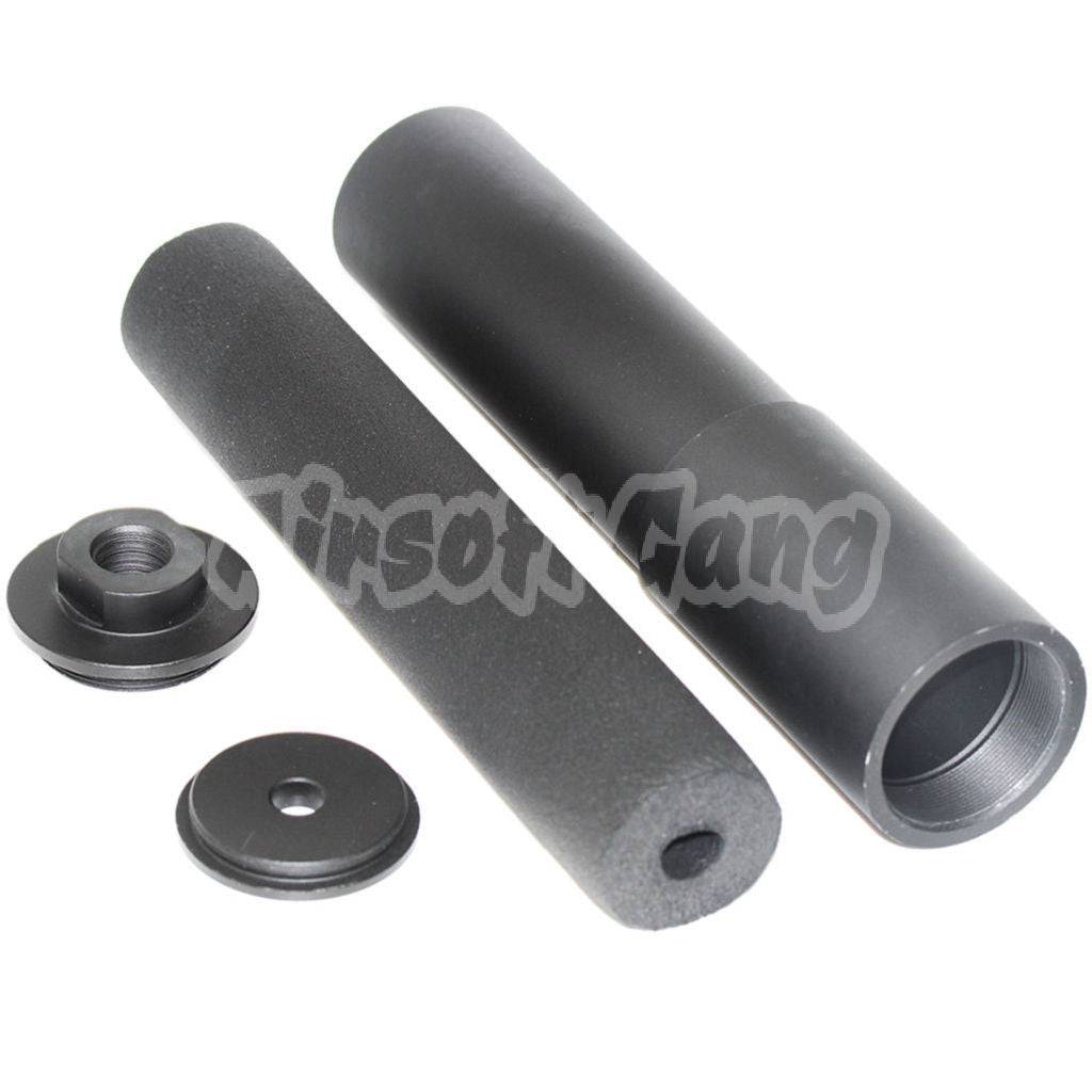 235mm Suppressor Silencer Barrel Extension Tube For WELL KSC HFC KWA Tokyo Marui M11 M11A1 GBB Airsoft Black