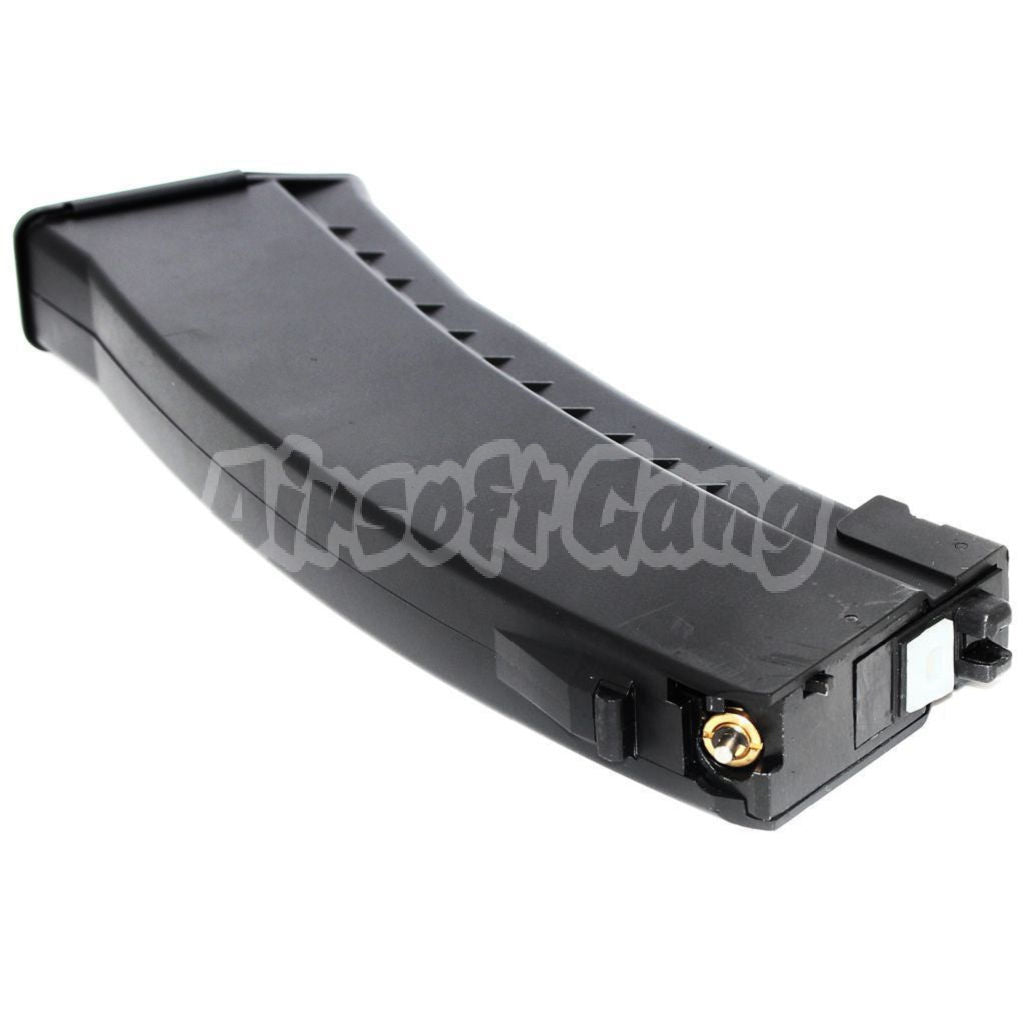 WELL 40rd Mag High-Flow Output Valve Co2 Magazine For Well / WE G74A AK74 Series GBB Airsoft Rifle Black