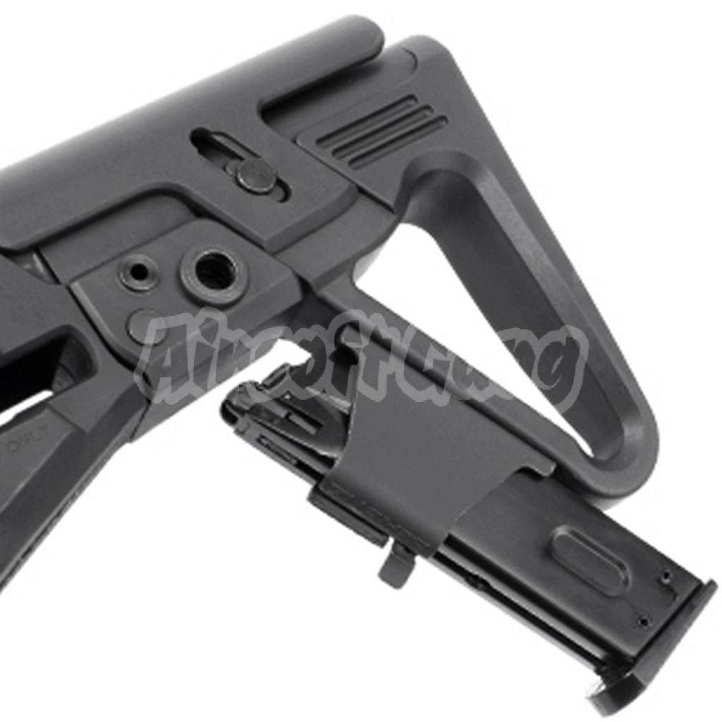 CAA Roni Pistol Carbine Conversion Kit For KSC KJ Works WE Tokyo Marui M9 M92F M9A1 GBB Pistol Black