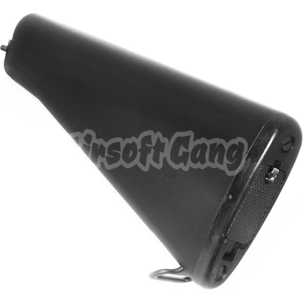 CYMA Large Storage Fixed Stock For M4 M16 M16A1 M16A2 Series AEG Airsoft Black