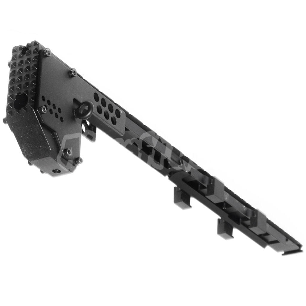408mm Swordfish Conversion Strike Kit Top Rail For MP5 Jing Jong JG / CYMA / Echo1 / ICS / Classic Army / Tokyo Marui AEG Airsoft Black