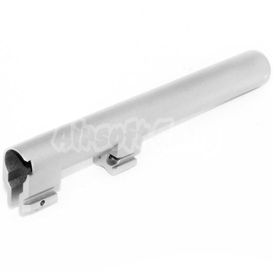 BELL 122mm Outer Barrel +11mm CW For BELL KSC M9 Series GBB Airsoft Pistol Silver