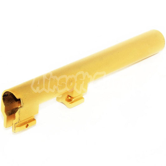 BELL 122mm Outer Barrel +11mm CW For BELL KSC M9 Series GBB Airsoft Pistol Gold