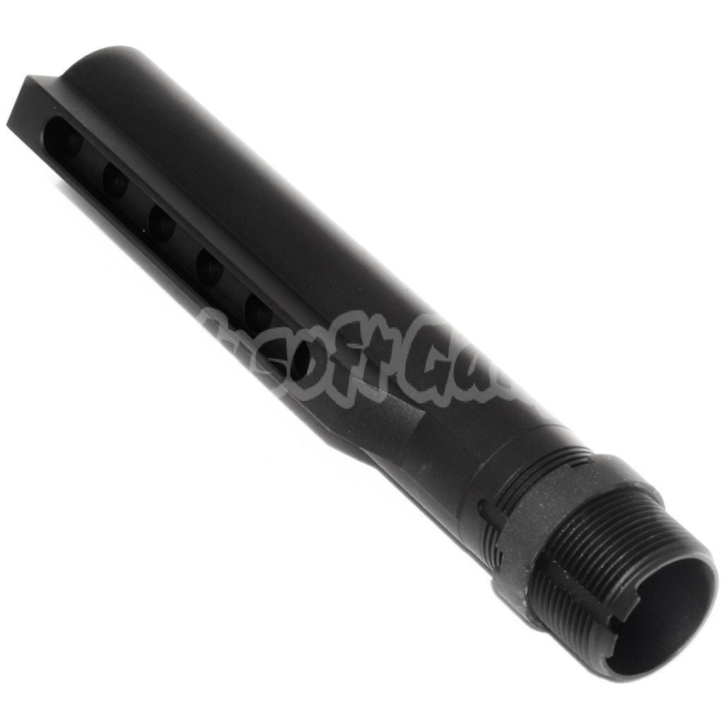 5KU 6-Position Buffer Tube Stock Pipe For Western Arms WA G&P WOC M4 M4A1 Series GBB Airsoft Rifle Black