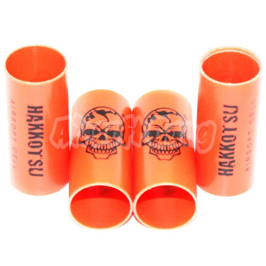 Airsoft APS 4pcs Co2 Ejecting Shotgun Shell Replacement Hulls for CAM870 Orange