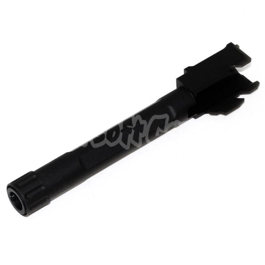 Airsoft 5KU FI 9 MM Style Threaded Outer Barrel -14mm CCW for Tokyo Marui G17 GBB Black