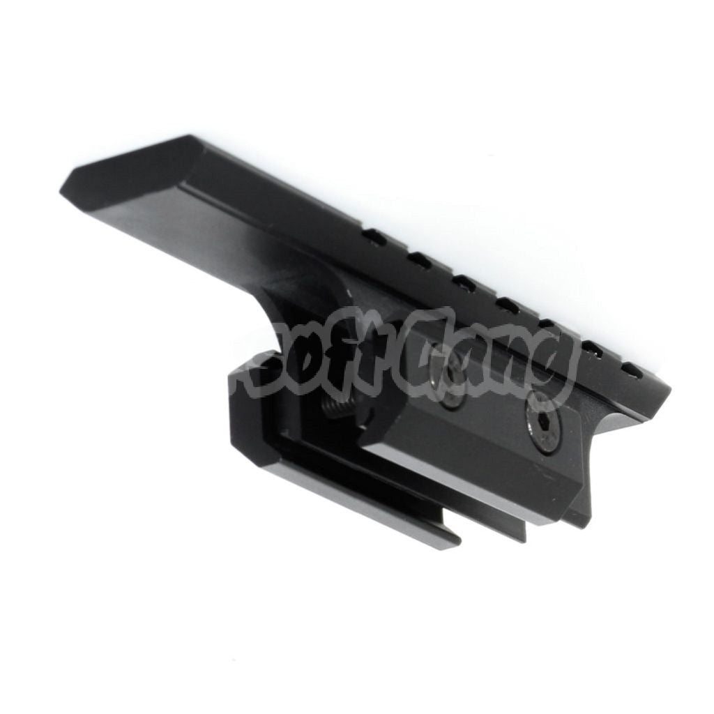Airsoft 5KU B-18U Elongated Krink Classic Upper Rail For GHK LCT Tokyo Marui AKS74U Black
