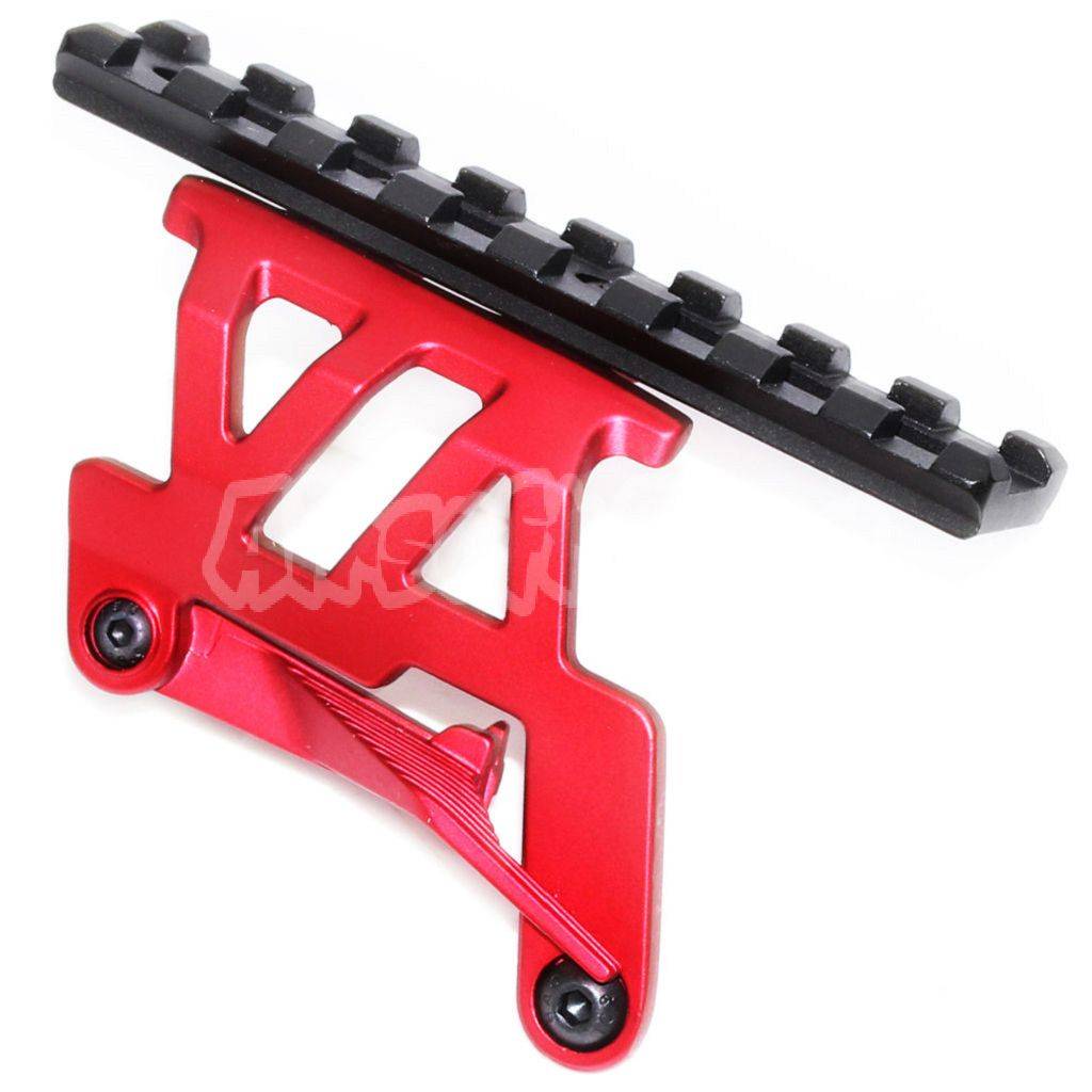 Airsoft 5KU Scope Mount for Tokyo Marui HI-CAPA 5.1/4.3 GBB Pistol Black/Red