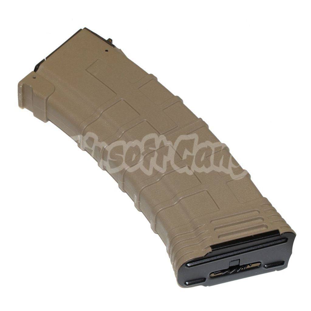 Airsoft CYMA 500rd Polymer Hi-Cap Magazine For CYMA APS D-Boys ICS JG G&P Tokyo Marui AK Series AEG Dark Earth Tan