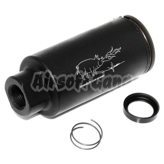 Airsoft APS EMG Licensed Noveske KX3 Adjustable Sound Amplifier Muzzle Brake Flash Hider -14mm CCW Black