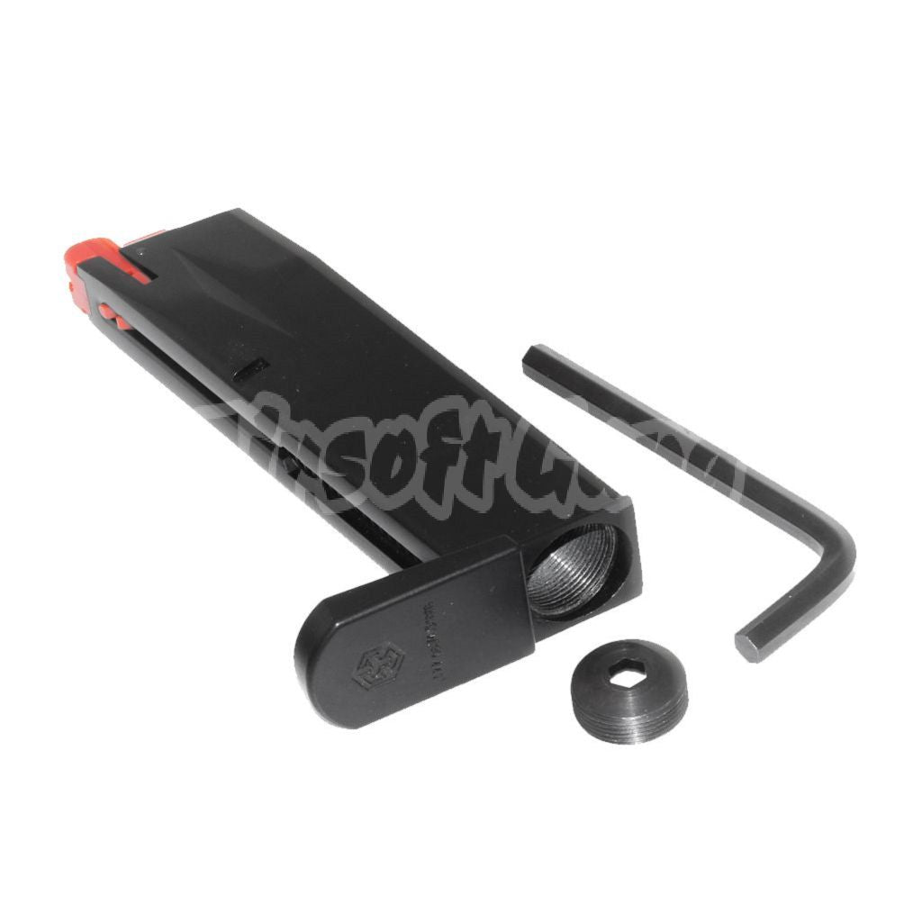 Airsoft Armorer Works AW 20rd Co2 Magazine for AW MB Series M9 .177 Cal/4.5mm Airgun Black