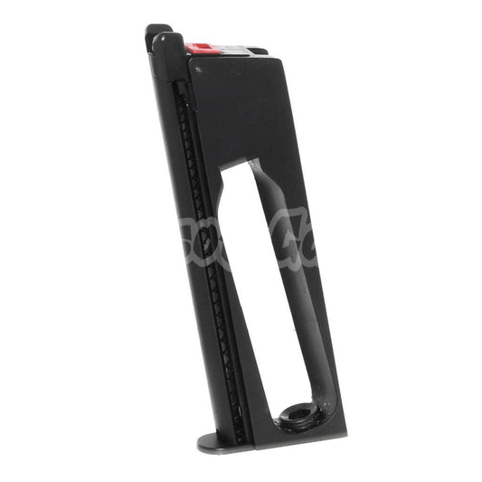 Armorer Works AW 16rd Co2 Magazine for EMG SAI Red / AW NE Series / WE Single Stack 1911 GBB Pistol Airsoft Black