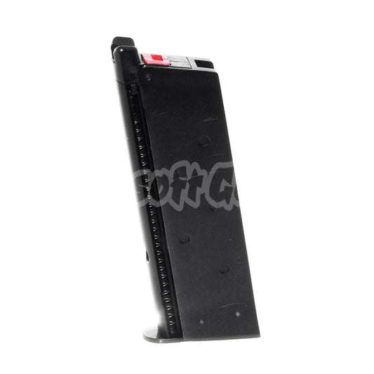 Armorer Works AW 13rd Gas Magazine for AW COMPACT NE10 Series / WE Single Stack Mini 1911 GBB Pistol Airsoft Black