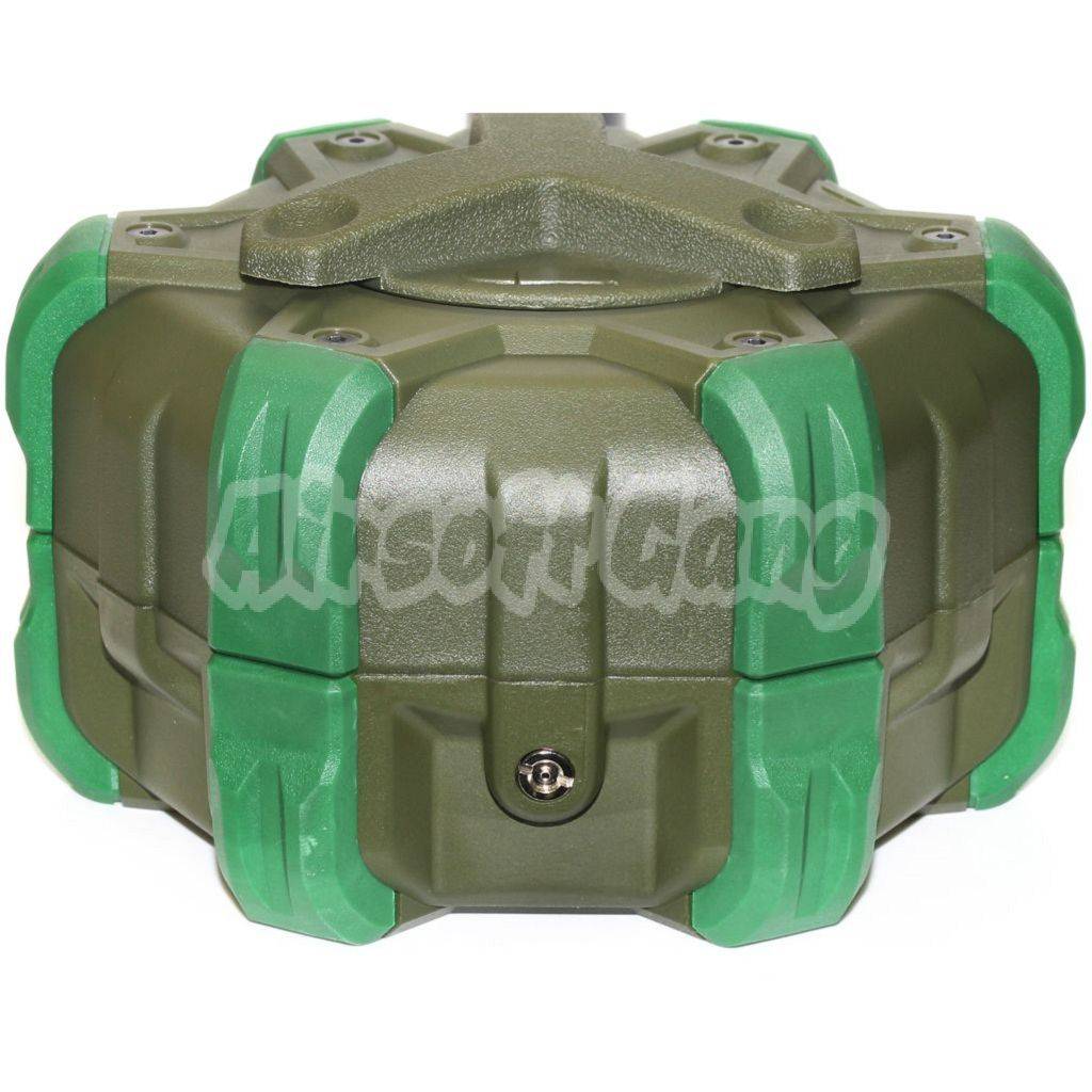 Airsoft WE 350rd Gas Drum Magazine for EMG SAI Red / AW NE Series / WE Single Stack 1911 GBB Pistol Black/OD/Green