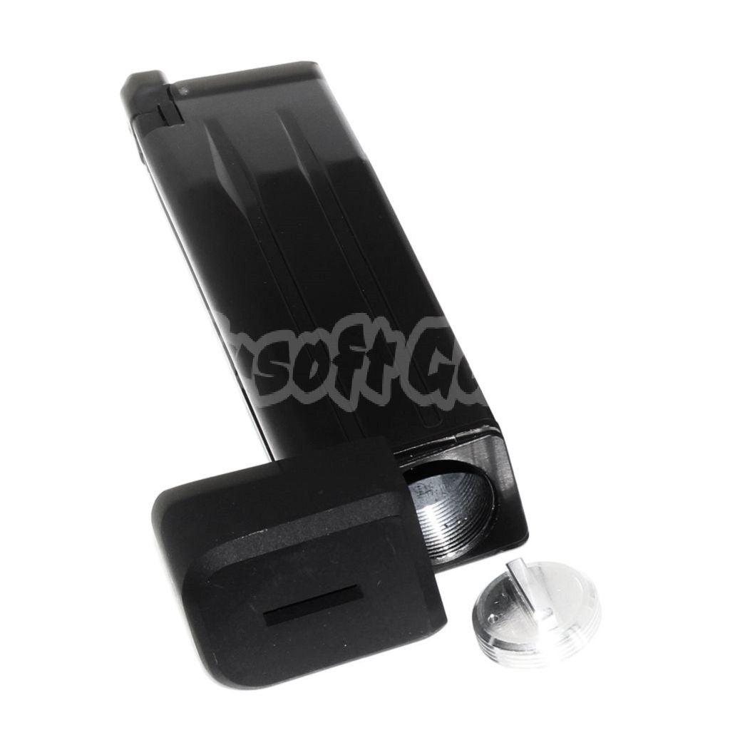 Airsoft EMG SAI™ 2011 DS 30rd Co2 Magazine for ARMY R501 R601 / KJ KP-05 / Zeon / EMG SAI STI TTI / AW / WE / Tokyo Marui Hi-Capa GBB Pistol Black