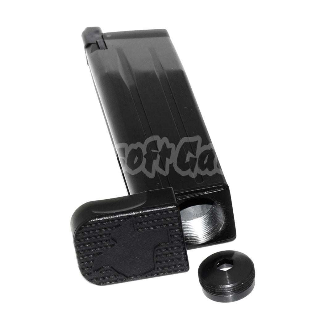 Airsoft EMG STI™ 2011 DVC3 30rd Co2 Magazine for ARMY R501 R601 / KJ KP-05 / Zeon / EMG SAI STI TTI / AW / WE / Tokyo Marui Hi-Capa GBB Pistol Black
