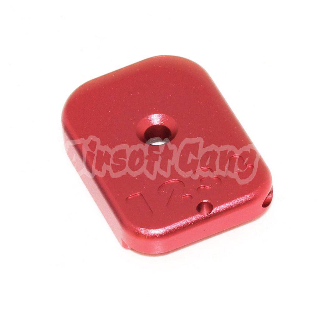 Airsoft Armorer Works AW Custom CNC Magazine Base Plate for Hi-Capa GBB Gas Magazine Red