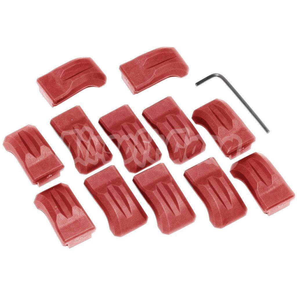 Airsoft Armorer Works AW Custom Adaptive Drum Magazine Shockproof Pads Red