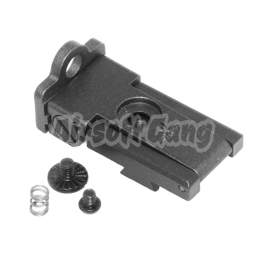 Airsoft Armorer Works AW HX22 Aperture/Ghost Ring Rear Sight Assembly For AW WE Tokyo Marui Hi-Capa GBB Pistol