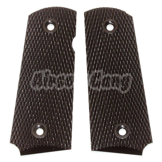 Airsoft Armorer Works AW Pistol Grip Cover For AW NE10 Series Short 1911 GBB Pistols Brown