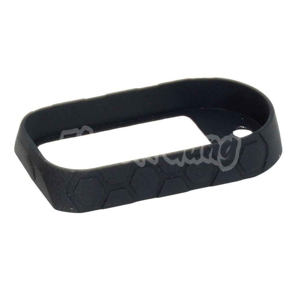 Airsoft Armorer Works AW Competition Style HEX CUT Engraved Magwell For AW WE G17/G18C/G34/G35 GBB Pistol Black