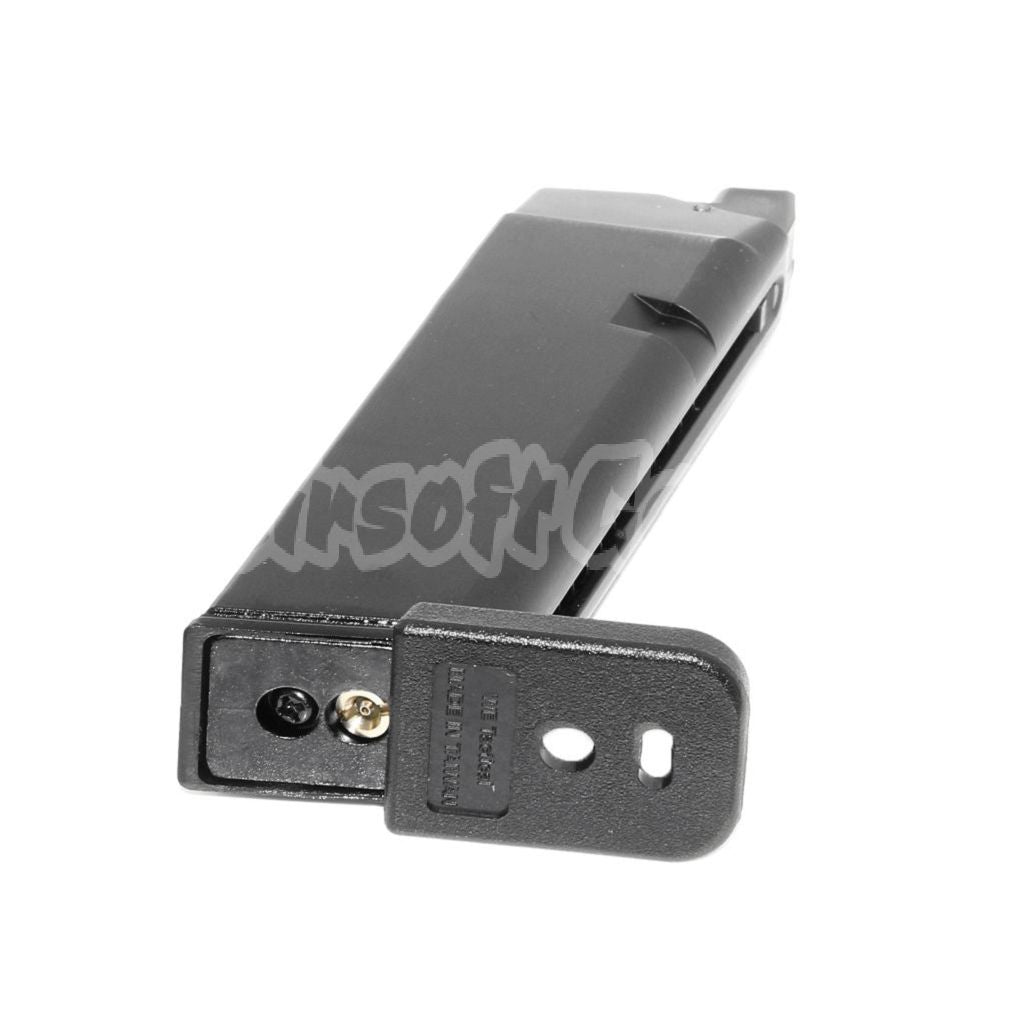 WE (WE-TECH) 27rd MOS Gas Magazine for Optic Ready Slide Version EMG SAI BLU WE Galaxy AW VX7 VX9 G17 G19 GBB Pistol Black