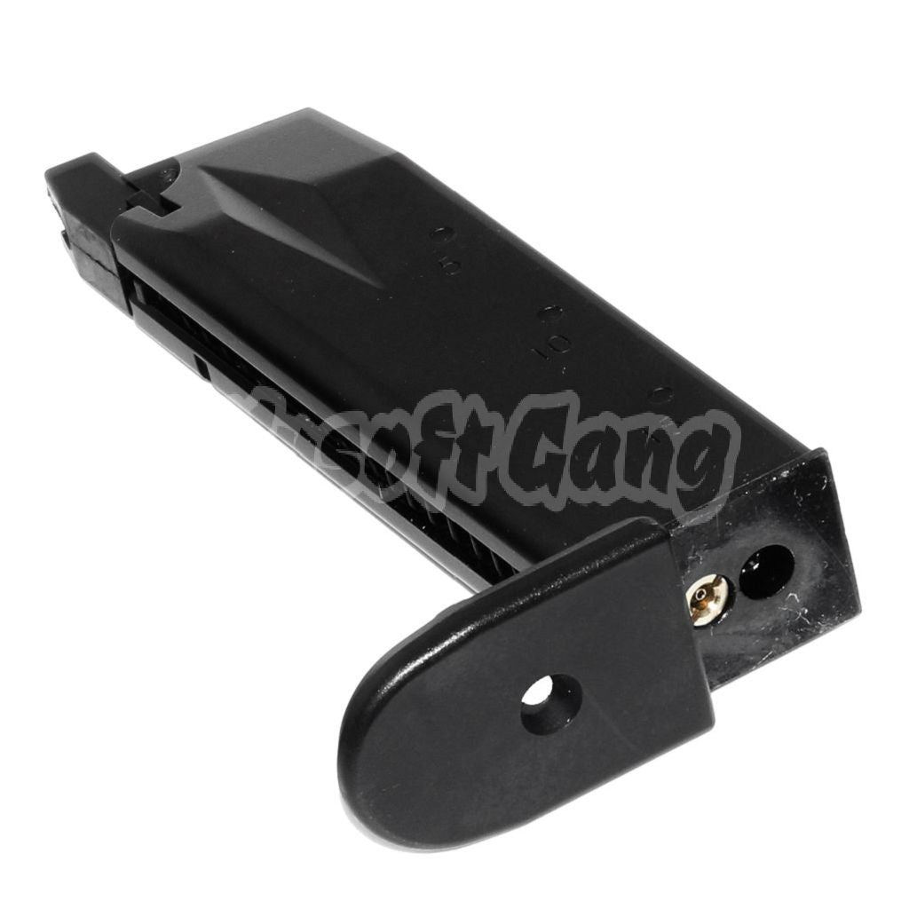 WE (WE-TECH) 23rd Gas Magazine for STANDARD and COMPACT P99 Series GBB Pistol Black