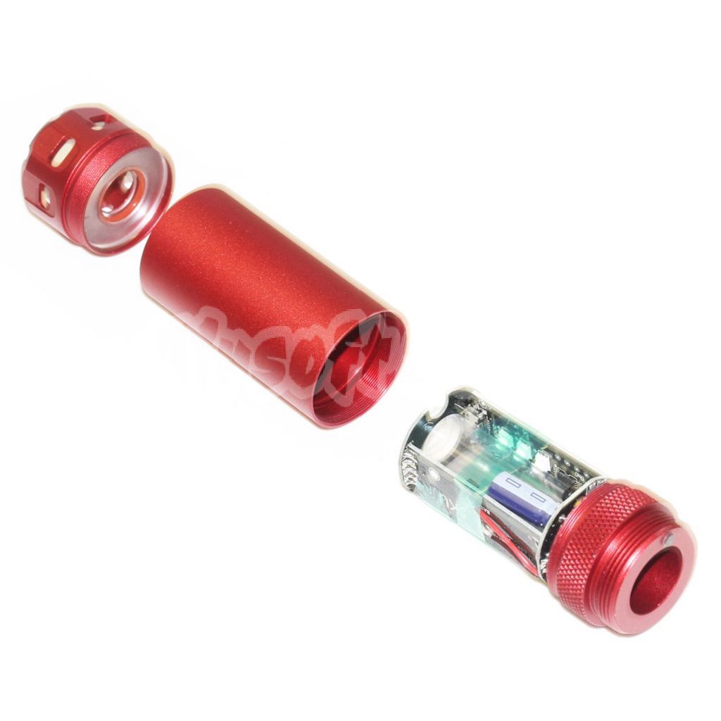 Airsoft 5KU Spitfire Tracer For WE Galaxy G-Series Pistol (+25mm CW threaded with USB) Red