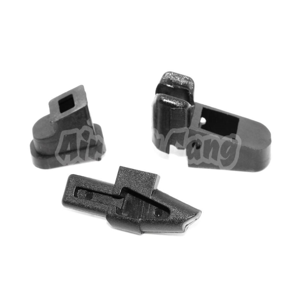 KF 3pcs Magazine Lip Rubber Gas Route BB Follower Set For Tokyo Marui Hi-Capa Series GBB Gas Magazine