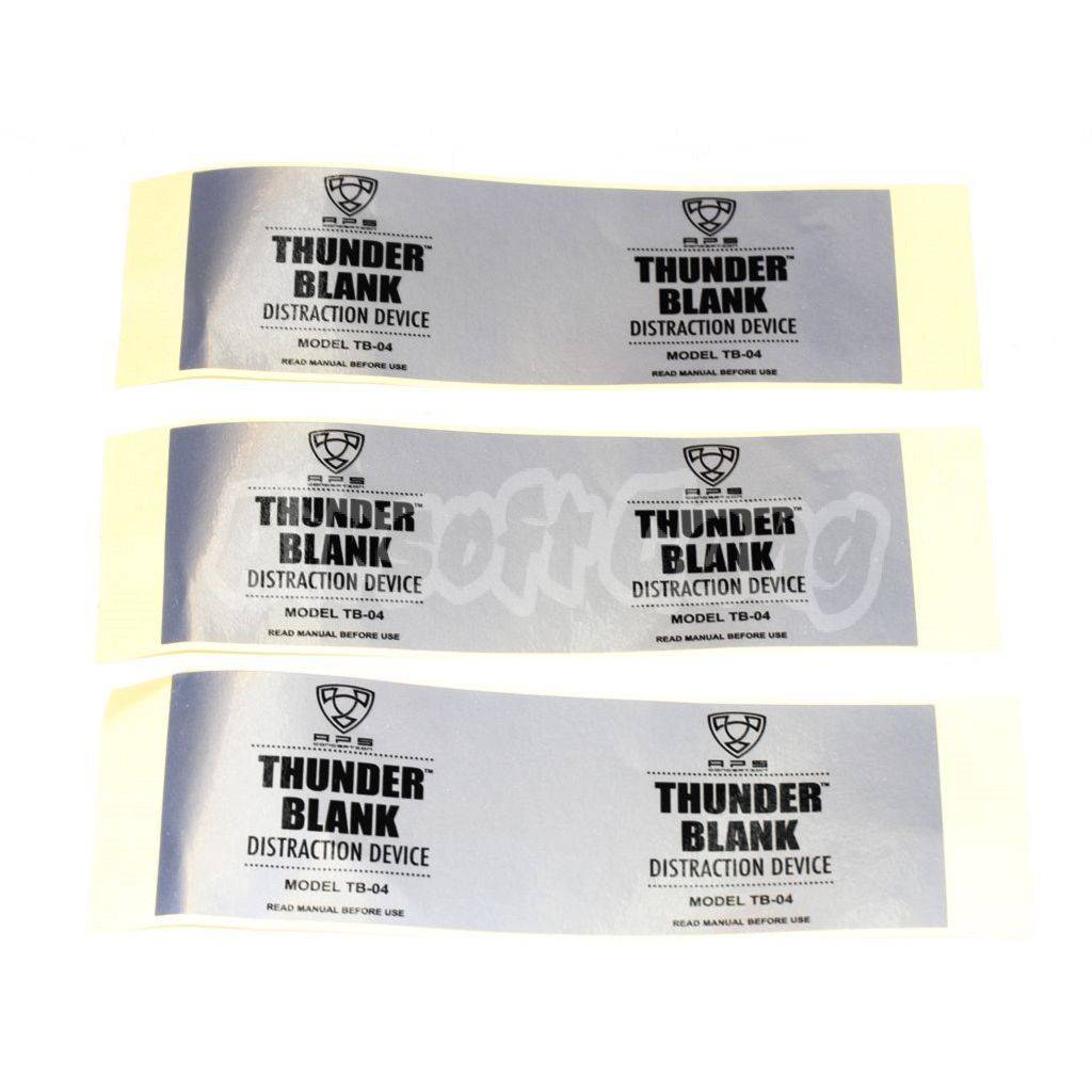 APS HAKKOTSU 3pcs Thunder B Co2 Sound Grenade Dumbbell Shell Bottle Package with Core